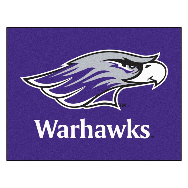FanMats® - University of Wisconsin-Whitewater 33.75" x 42.5" Nylon Face All-Star Floor Mat with "Warhawks" Logo