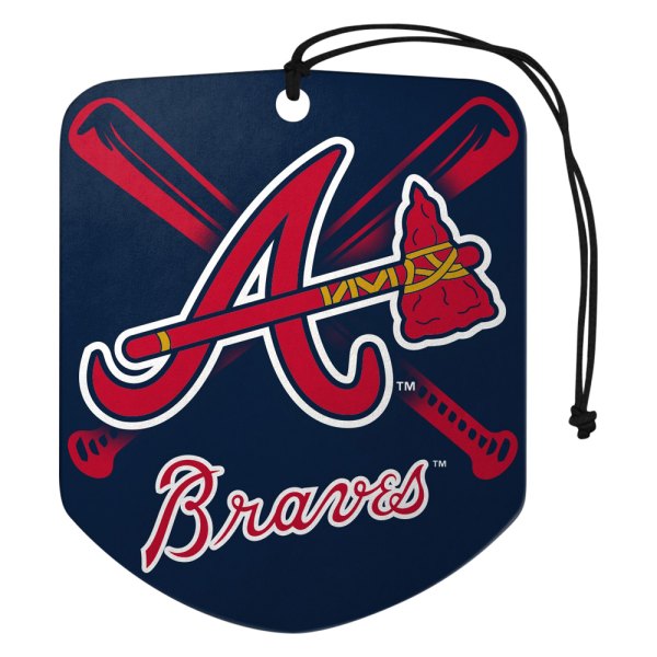 FanMats® - 2 Pieces MLB Atlanta Braves Air Fresheners