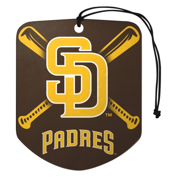 FanMats® - 2 Pieces MLB San Diego Padres Air Fresheners