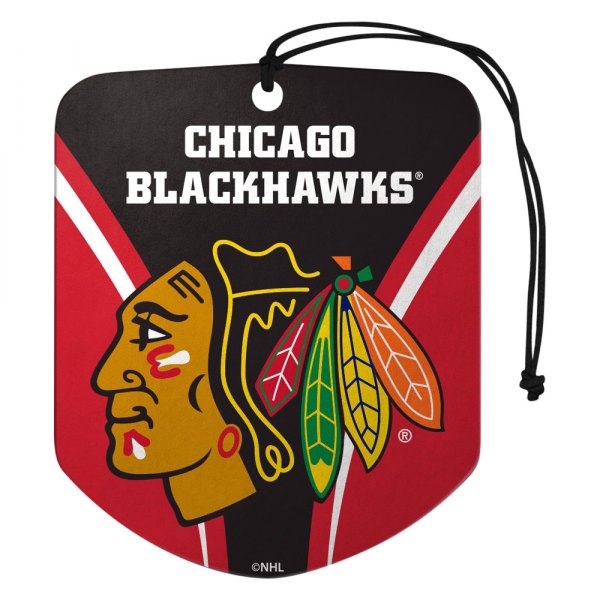 FanMats® - 2 Pieces NHL Chicago Blackhawks Air Fresheners