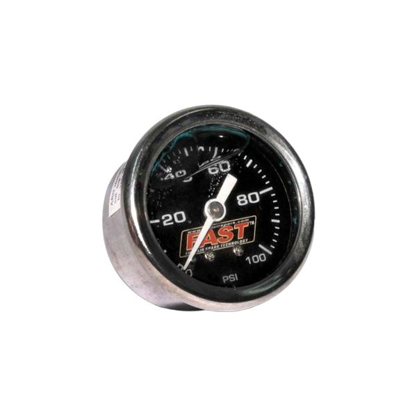 Fast® - 1.5" Fuel Pressure Gauge, 0-100 PSI