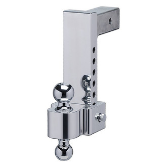 Fastway® - E-Series HD™ 10" Drop / 11" Rise Dual Ball Mount for 2-1/2" Receivers