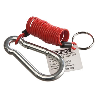 Fastway® - Zip 4Ft Coiled Breakaway Cable