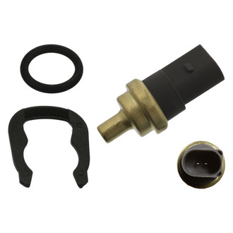Febi® - Coolant Temperature Sensor with Seal and Retaining Spring