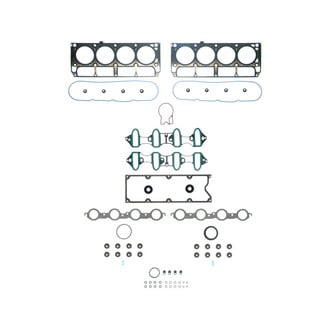 Fel-Pro® - Cylinder Head Gasket Set with PermaDry Molded Rubber Valve Cover Gasket