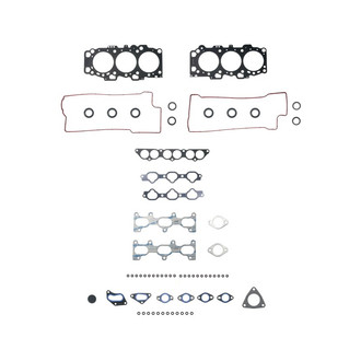 Fel-Pro® - Cylinder Head Gasket Set with PermaDry Molded Rubber Valve Cover Gasket