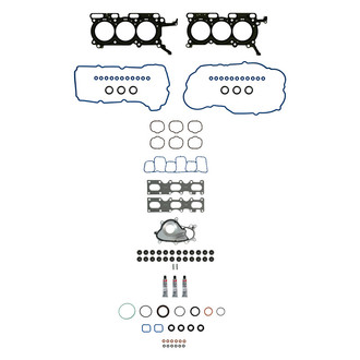 Fel-Pro® - Cylinder Head Gasket Set with PermaDry Molded Rubber Valve Cover Gasket