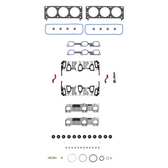 Fel-Pro® - Cylinder Head Gasket Set with PermaDry Molded Rubber Valve Cover Gasket