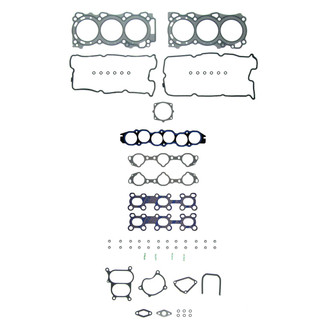 Fel-Pro® - Cylinder Head Gasket Set with PermaDry Molded Rubber Valve Cover Gasket