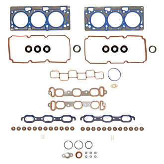 Fel-Pro® - Cylinder Head Gasket Set with PermaDry Molded Rubber Valve Cover Gasket