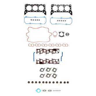 Fel-Pro® - Cylinder Head Gasket Set with PermaDry Molded Rubber Valve Cover Gasket