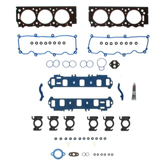 Fel-Pro® - Cylinder Head Gasket Set with PermaDry Molded Rubber Valve Cover Gasket