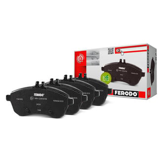 Ferodo® - Premier ECO-Friction® Semi-Metallic Front Disc Brake Pads