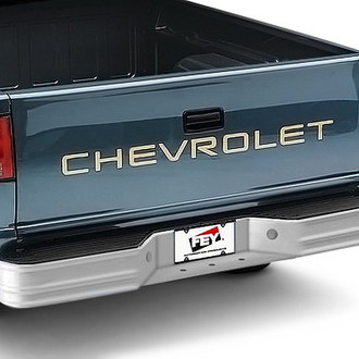 Fey Automotive® - Universal Series Surestep Full Width Silver Rear OE Style Bumper