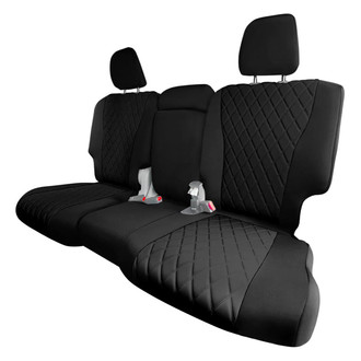 FH Group® - Neoprene 2nd Row Black Custom Seat Covers