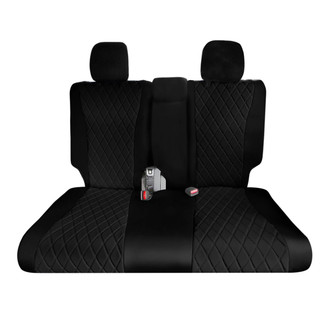 FH Group® - Neoprene 3rd Row Black Custom Seat Covers