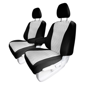 FH Group® - Neoprene 1st Row Black & Gray Custom Seat Covers