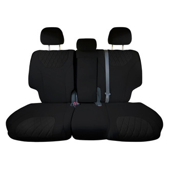 FH Group® - Neoprene 2nd Row Black Custom Seat Covers