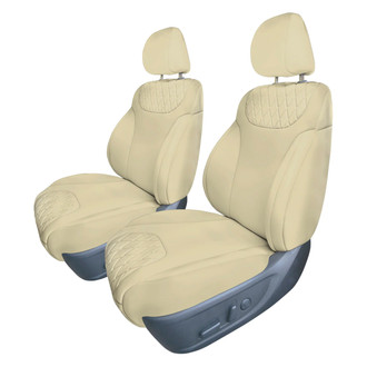 FH Group® - Neoprene 1st Row Beige Custom Seat Covers