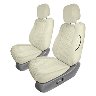 FH Group® - Neoprene 1st Row Beige Custom Seat Covers