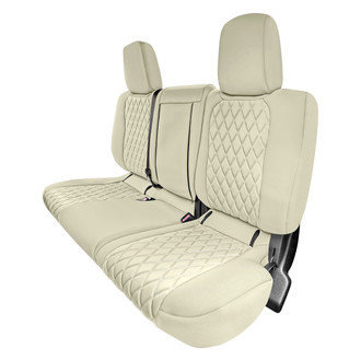 FH Group® - Neoprene 2nd Row Beige Custom Seat Covers