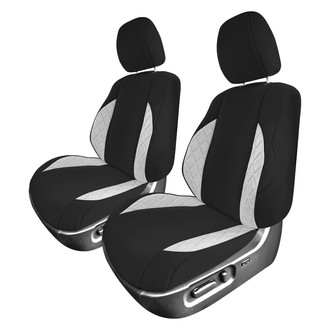 FH Group® - Neoprene 1st Row Black & Gray Custom Seat Covers