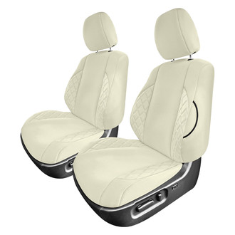 FH Group® - Neoprene 1st Row Beige Custom Seat Covers