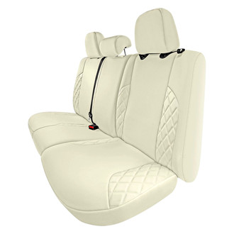 FH Group® - Neoprene 2nd Row Beige Custom Seat Covers