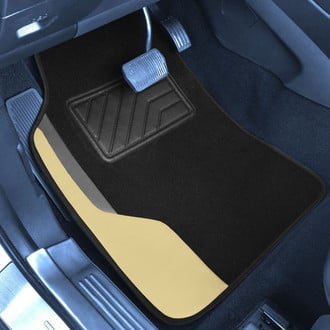 FH Group® - Color-Block Carpet Floor Mat Set
