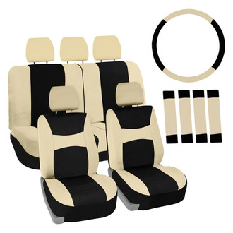 FH Group® - Light & Breezy Flat Cloth Seat Covers