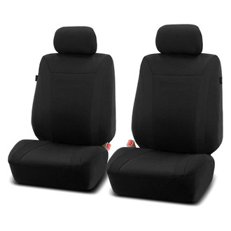 FH Group® - Cosmopolitan 1st Row Black Seat Covers