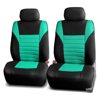 FH Group® - Premium 3D Air Mesh 1st Row Black & Mint Seat Covers