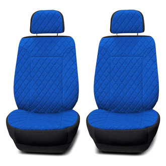 FH Group® - Prestige79 Diamond Stitch Neosupreme 1st Row Blue Seat Covers