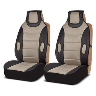FH Group® - Leatherette Cushion Pads with 3D Air Mesh