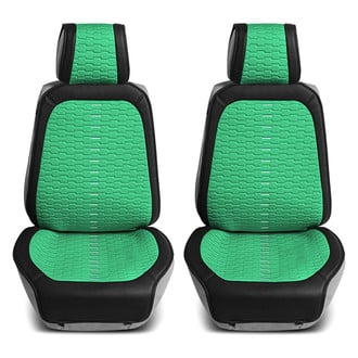 FH Group® - Colorful Ultra 1st Row Black & Mint Seat Cushions