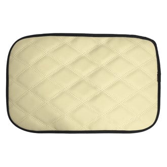 FH Group® - Ultra Luxe Faux Leather Center Console Pad with Diamond Pattern