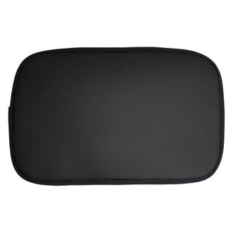FH Group® - Luxe Faux Leather Black Center Console Pad