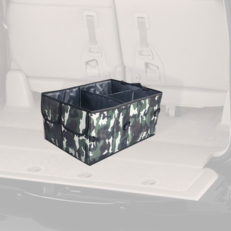 FH Group® - Dark Camo Expandable Camo Print Car Trunk Organizer