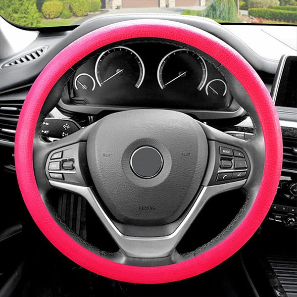 FH Group® - Snake Pattern Silicone Magenta Steering Wheel Cover