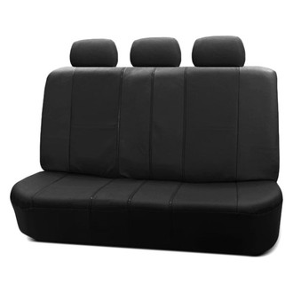 FH Group® - Deluxe Leatherette 2nd Row Black Seat Covers