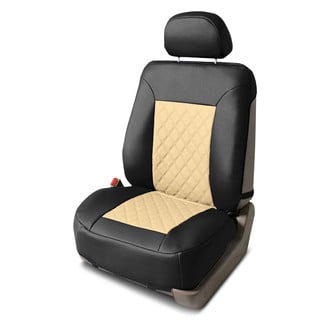 FH Group® - Quality Faux Leather Diamond Pattern Seat Cushions