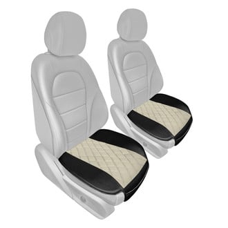 FH Group® - Faux Leather Seat Cushion Pad with Front Pocket