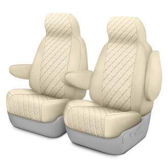 FH Group® - Neoprene 1st Row Beige Custom Seat Covers