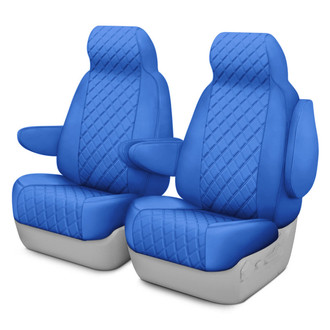 FH Group® - Neoprene 1st Row Blue Custom Seat Covers