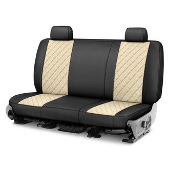 FH Group® - Neoprene 2nd Row Beige Custom Seat Covers