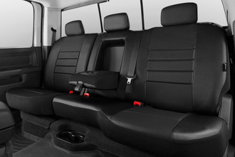 LeatherLite™ Series 2nd Row Black Seat Covers