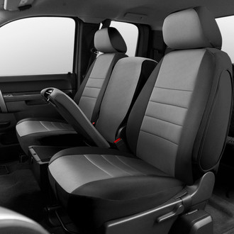 Neo™ 1st Row Black & Gray Seat Covers