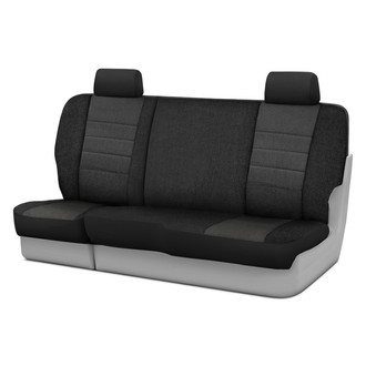 Fia® - Oe™ Series 1st Row Black & Charcoal Seat Covers