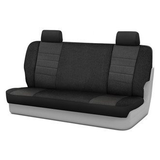 Fia® - Oe™ Series 1st Row Black & Charcoal Seat Covers