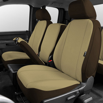 Seat Protector™ Series 1st Row Taupe Seat Covers